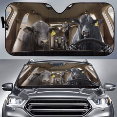 Maxcorners Brangus Family All Over Printed 3D Sun Shade