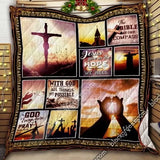 Maxcorners Jesus Give Us The Hope We Need Quilt - Blanket