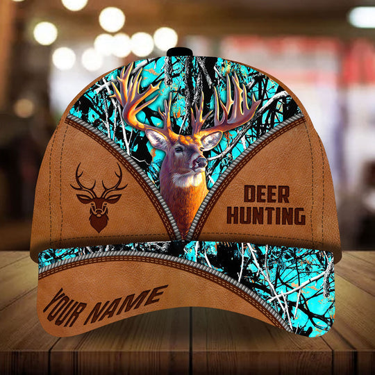 Maxcorners Premium Cool Deer Hunting Leather V2 Hunting Hats SB