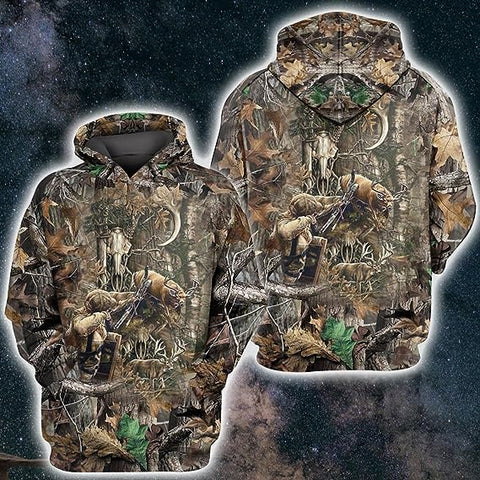 The Unique US Camo Deer Hunting 3D Printed Multicolored Shirt For Hunting Lover