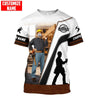 Maxcorners Personalized Name White Bro Carpenter 3D All Over Printed HU120