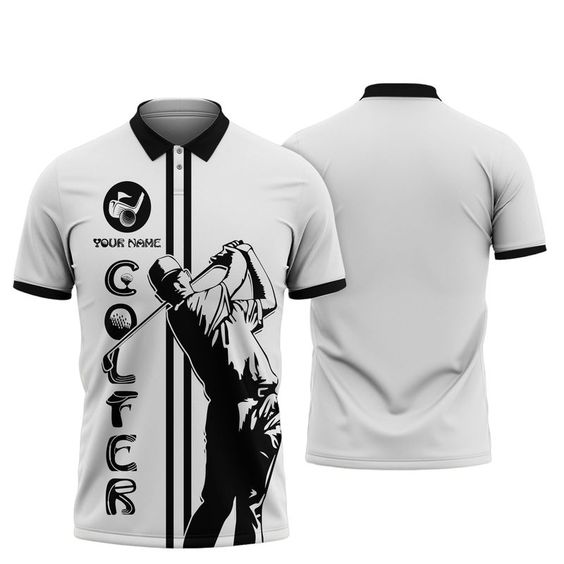 Maxcorners Golf Player Customized Name All Over Printed Shirt