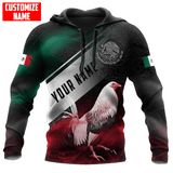 Maxcorners Personalized Name Mystery Rooster Unisex Hoodie