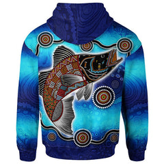 Maxcorners Vibe Hoodie Aboriginal Zip - up Hoodie HU112