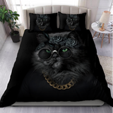Maxcorners Gangster Cat Bedding - Blanket