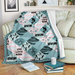 Maxcorners Bowling Pattern Cross X Blanket