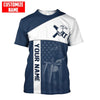 Maxcorners Personalize  Blue US Carpenter 3D All Over Printed HU120