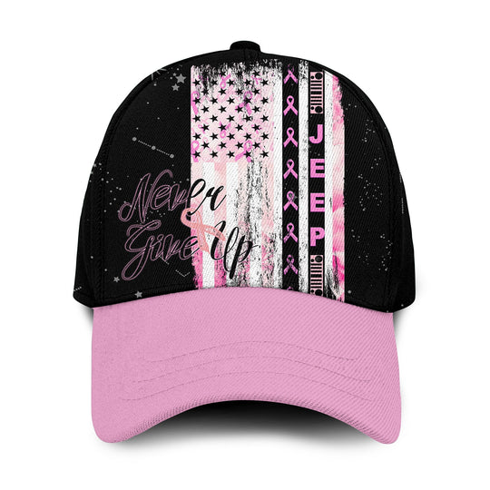 Maxcorners Jeep Breast Cancer - Classic Cap Flowers