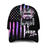 Maxcorners Classic Cap- Jeep Life Colorful Style