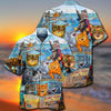 Maxcorner Cat Taught Man To Fish And Bring It To Them Hawaiian Shirt