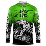 Maxcorner Halloween Master Baiter Green Custom Name 3D shirt