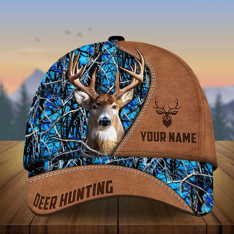 Maxcorners Deer Hunting Personalized Multicolor Hat 3D