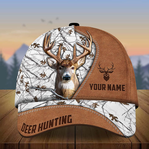 Maxcorners Deer Hunting Personalized Multicolor Hat 3D