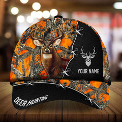 Maxcorners Loralle Premium Deer Hunting Personalized Hats 3D