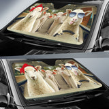 Maxcorners Driving Sheep All Over Printed 3D Sun Shade