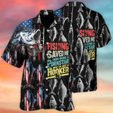 Maxcorners Fishing Saved Me From Being A Pornstar Now Hawaiian Shirt