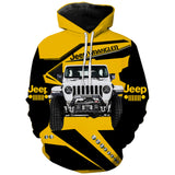 Maxcorners Jeep Wrangler Yellow - Hoodie PT141222