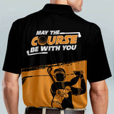 Maxcorners Golf Premium May The Course Be With You Personalized Name All Over Printed Shirt