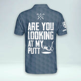 Maxcorners Golf Premium Are You Looking At My Put Personalized Name All Over Printed Shirt