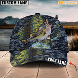 Maxcorners Personalized Steel Bass Fishing Cap