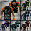Maxcorners Personalized Deer Hunting Hoodie Purple