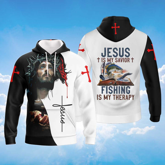 Maxcorners Jesus Is My Savior Fishing Is My Therapy