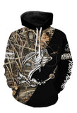Maxcorners Personalized Fishing Tattoo Full Printing 3D Shirt
