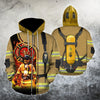 Maxcorners Brave Firefighter 3D Printed Shirt