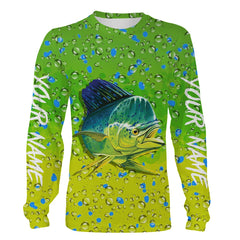 Maxcorners Mahi Mahi Fishing Skin Customize Name 3D Shirts