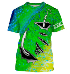 Maxcorners Mahi Mahi Fish skin Fish hook Custom Shirts