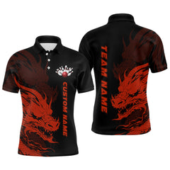 Max Corner Dragon BowlingTeam Bowling League Jerseys Custom Name And Team Shirt