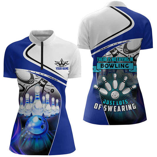 Maxcorners There Is No Crying In Customized Name All Over Printed Shirt For Women