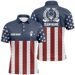 Max Corner Mens golf polo shirts American flag custom patriotic team mens golf shirt, golfing gifts