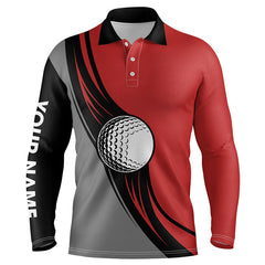 Max Corner Golf ball mens golf polo shirts - golf gifts for men custom name best mens golf wears