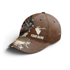 Maxcorners Elk Hunting Camouflage Personalized Cap