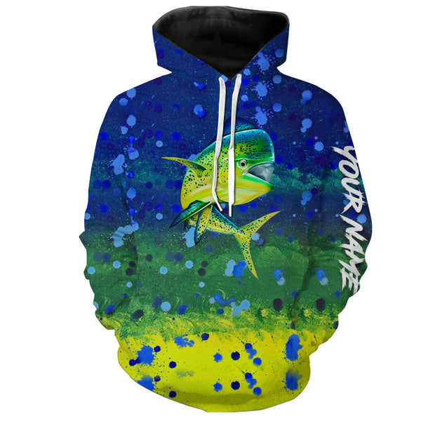 Maxcorners Mahi Mahi Fishing Customized Name 3D All Over printed Shirts