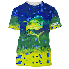 Maxcorners Mahi Mahi Fishing Customized Name 3D All Over printed Shirts