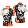 Max Corner Mens golf polo shirts Halloween golf skull golf clothes for men, golf gifts for men