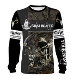 Max Corner Grim Reaper Bow hunter Camo Custom Name 3D All over print shirts Gift For Hunter