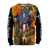 Max Corner Deer hunting Orange camo Custom Name 3D All over print shirts Gift For Hunter