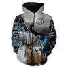 Maxcorners Deer Hunting Camo Custom Name 3D All Over Printed Shirts