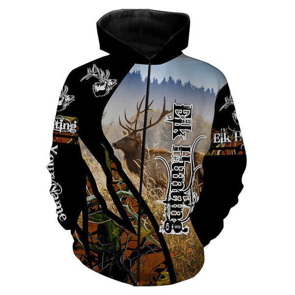 Maxcorners Elk Hunting Camo Clothes 3D All Over Print
