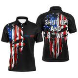 Max Corner Skull Bowling Jersey Shut Up And Bowl Custom Name And Team Shirt