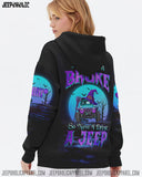 Maxcorners My Broom Broke Moon Water Hoodie PT