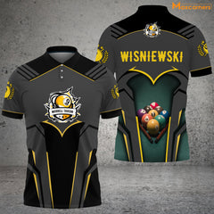 Maxcorners Billiard Personalized Unisex Shirt For Mike Wiz