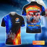 Maxcorners Bowling I'm A Hooker In My Spare Time Customized Name 3D Shirt