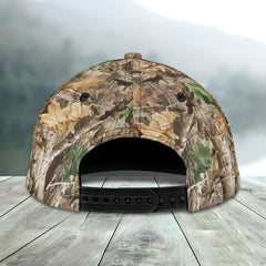 Maxcorners Personalized Deer Skull Hunting Camo Classic Cap