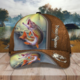 Maxcorners Personalized Name Pike Fishing Cap