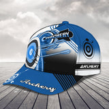 Maxcorners Archery Blue All Over Printed Cap