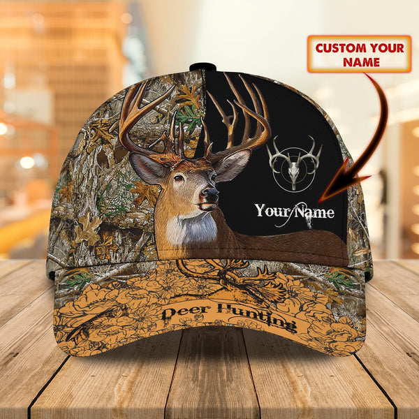 Maxcorners Personalized Deer Hunting Camo Classic Cap HM23